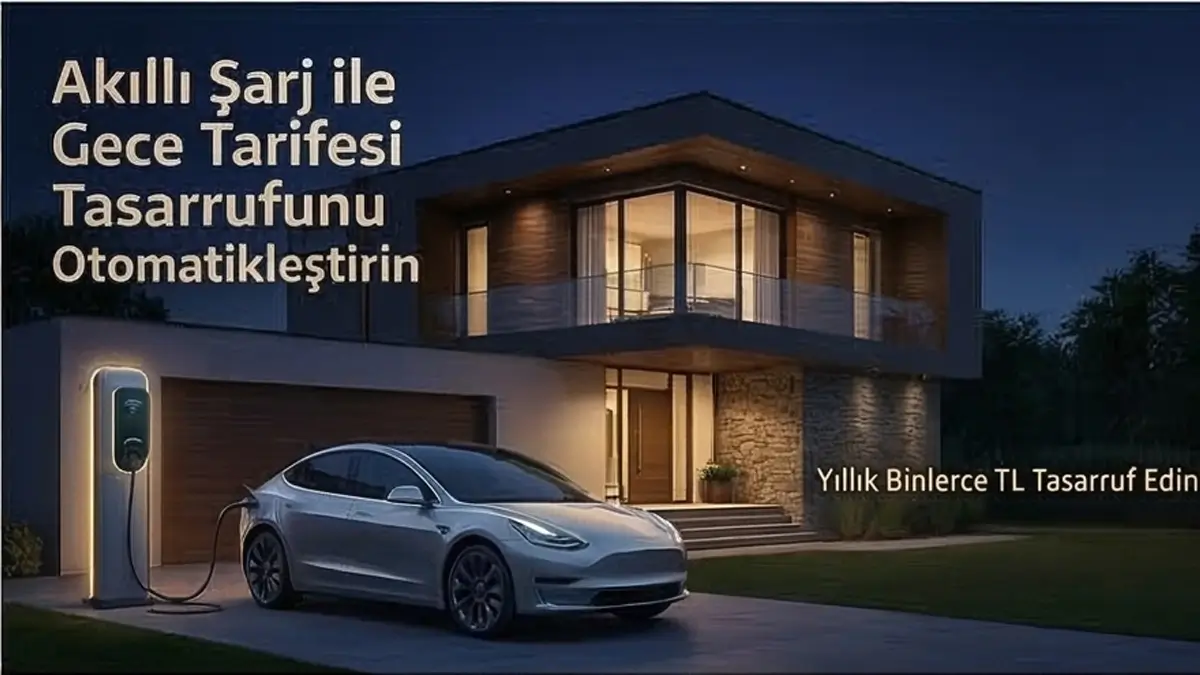 Akıllı Şarj ile Gece Tarifesi Tasarrufunu Otomatikleştirin