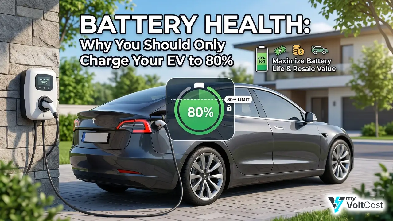Battery Health: Why You Should Only Charge Your EV to 80%